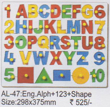 Alphabet Shape Manufacturer Supplier Wholesale Exporter Importer Buyer Trader Retailer in New Delhi Delhi India